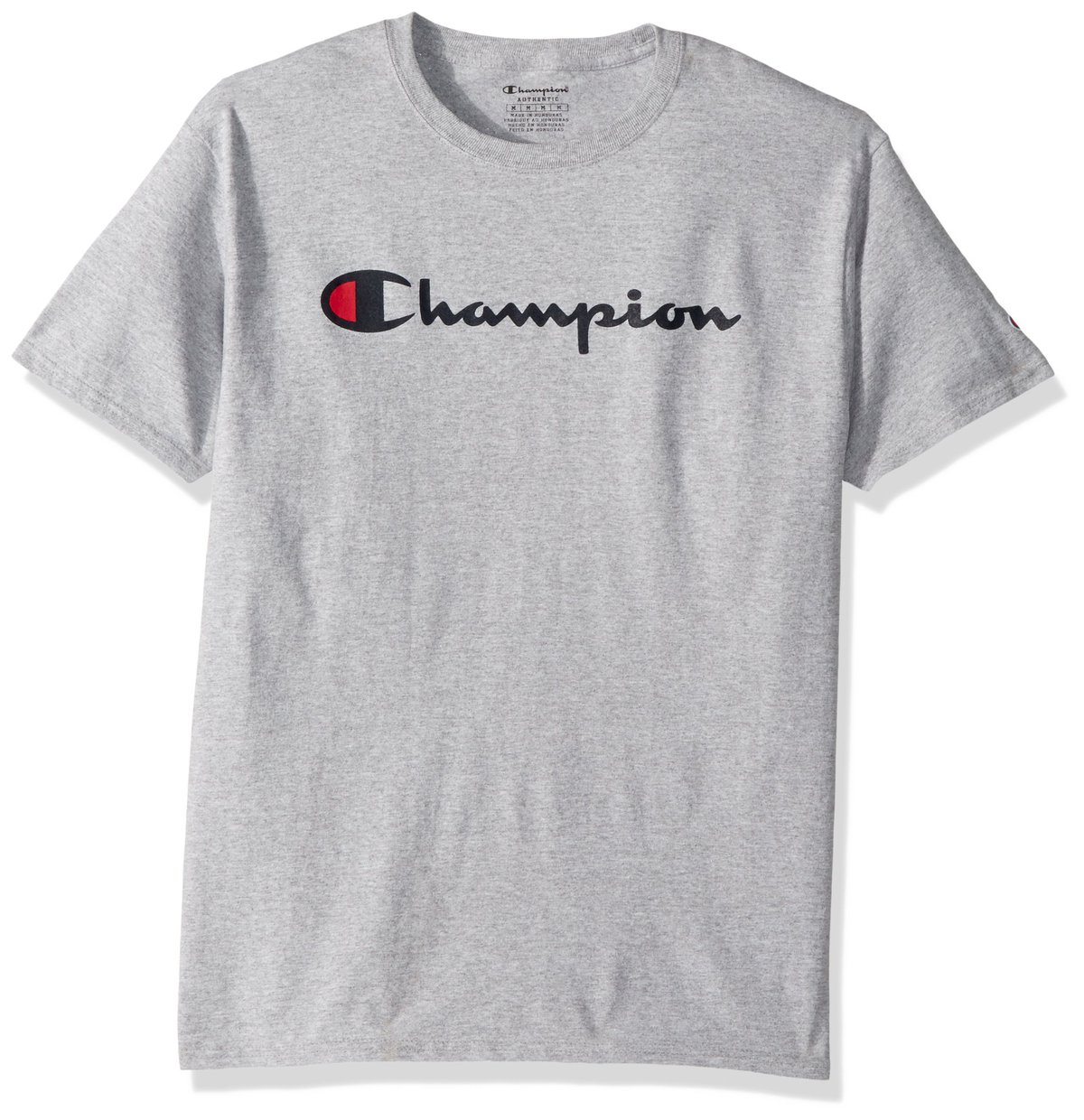 champion tee grey