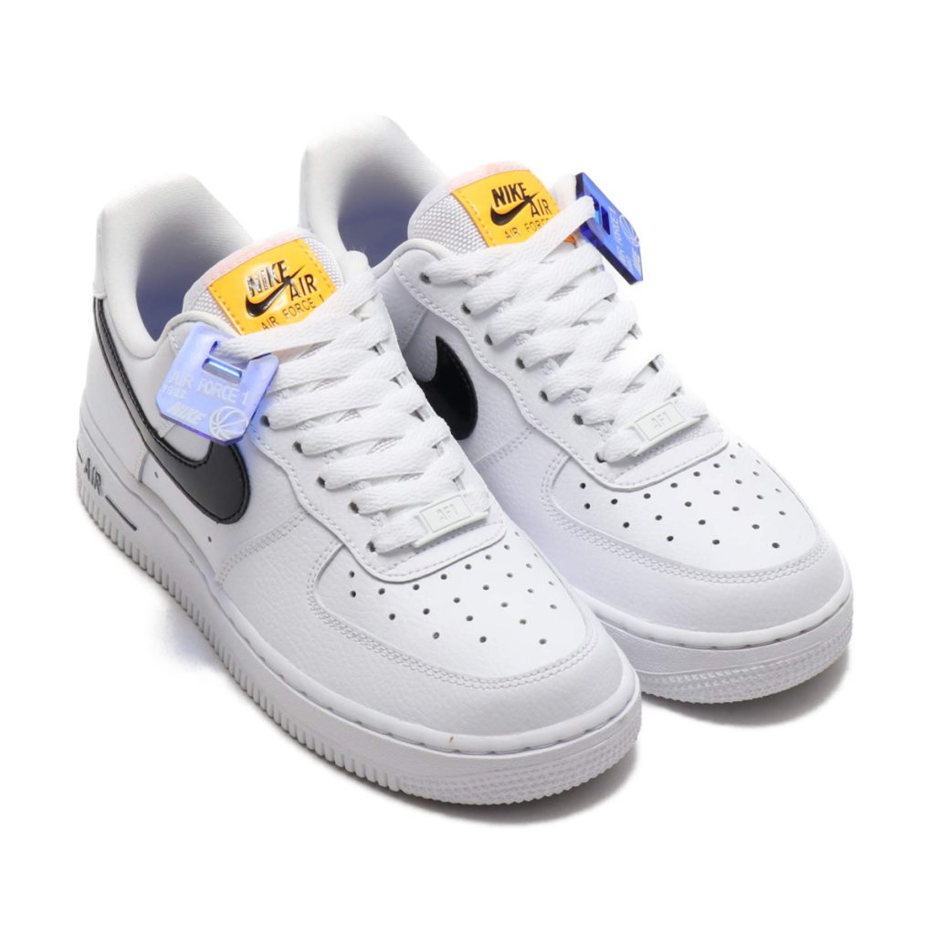 air force 1 with tag on side