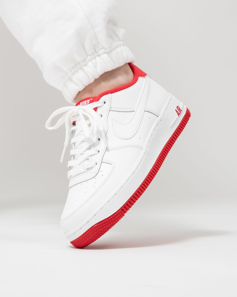 Nike Air Force 1 - White/University Red