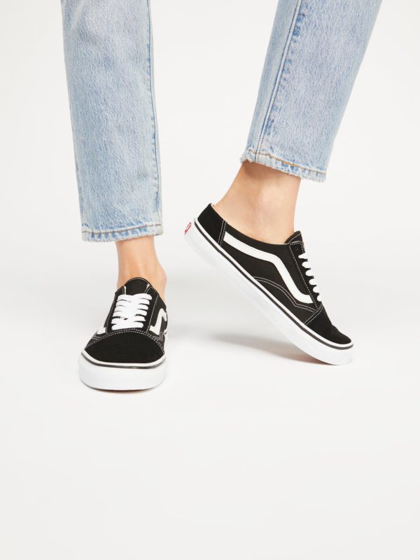 vans old skool leather mule