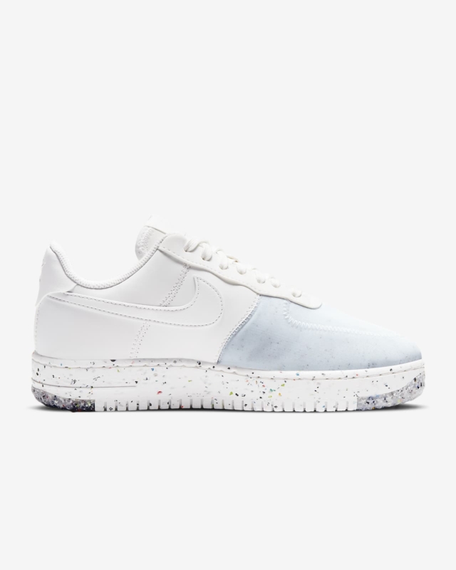 air force 1 crater faux leather and mesh sneakers