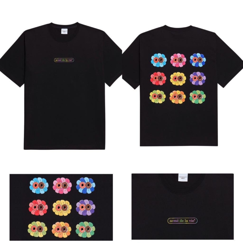 Áo ADLV Donut Flower - Black