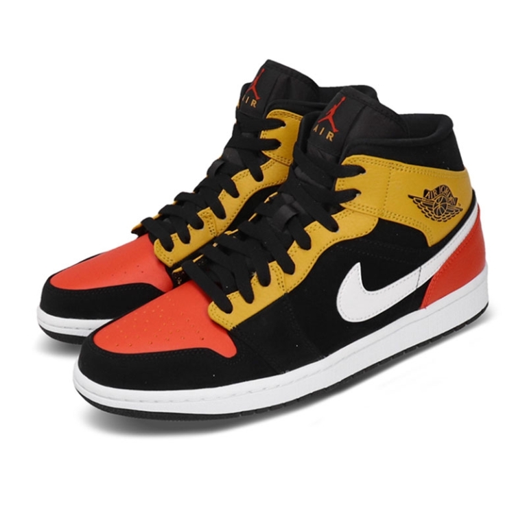 Air Jordan 1 Mid - Amarillo Orange - Sneakerholic Vietnam