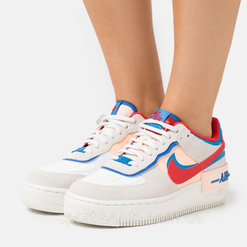 wmns air force 1 shadow sail royal red