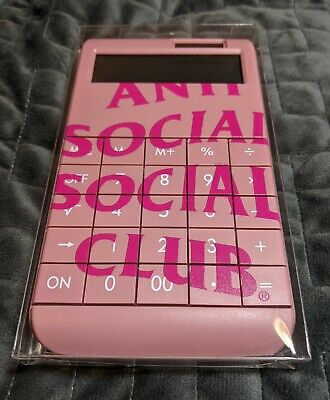 Anti Social Social Club | Calculator