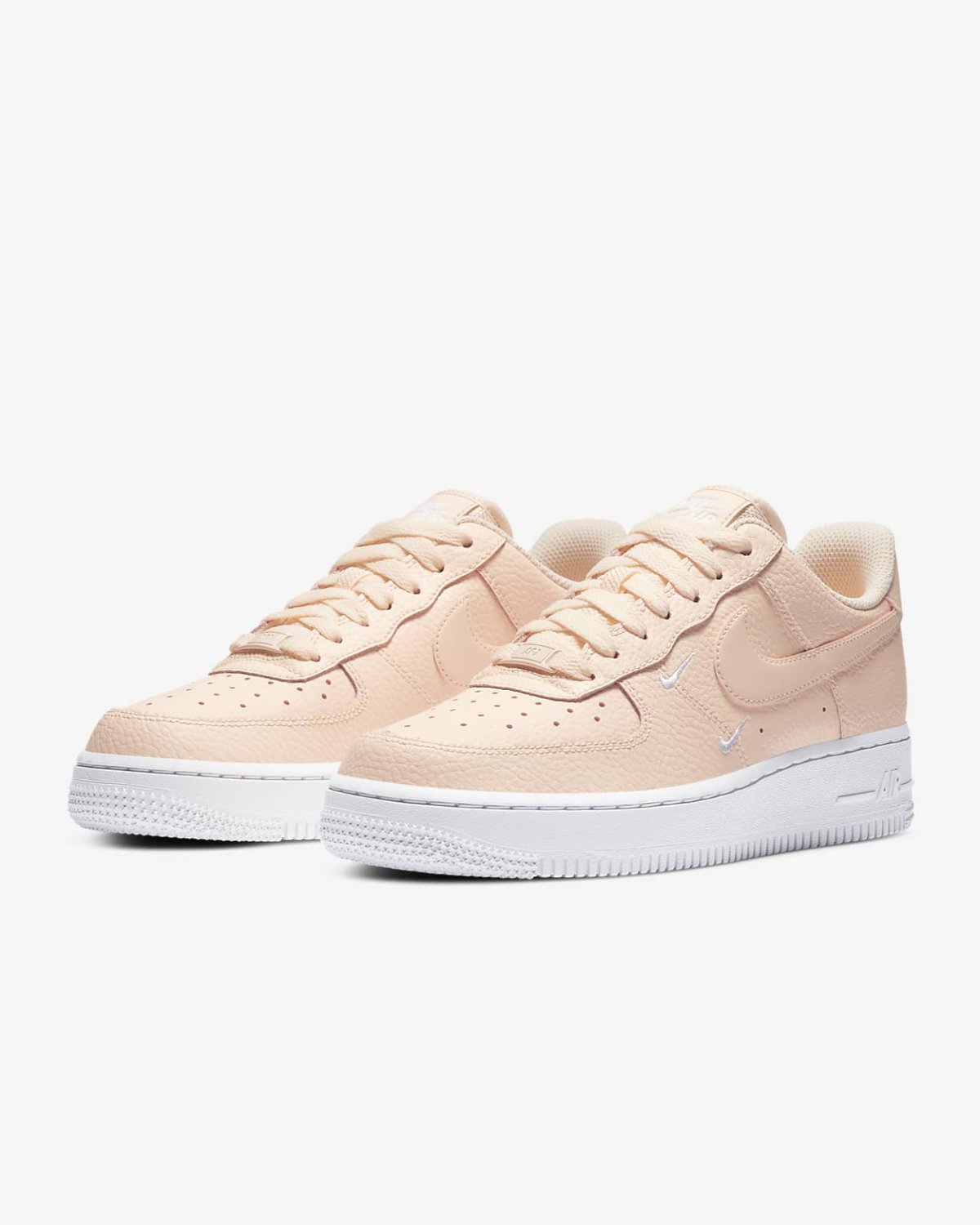 nike air force 1 swoosh rosa