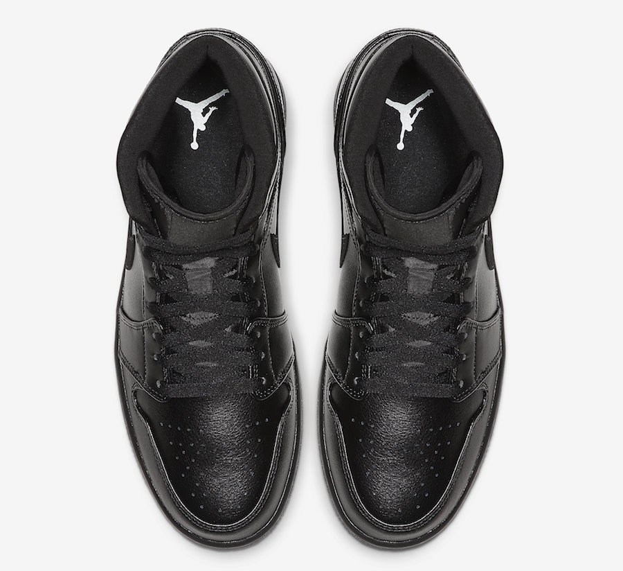 Air Jordan 1 Mid - All Black