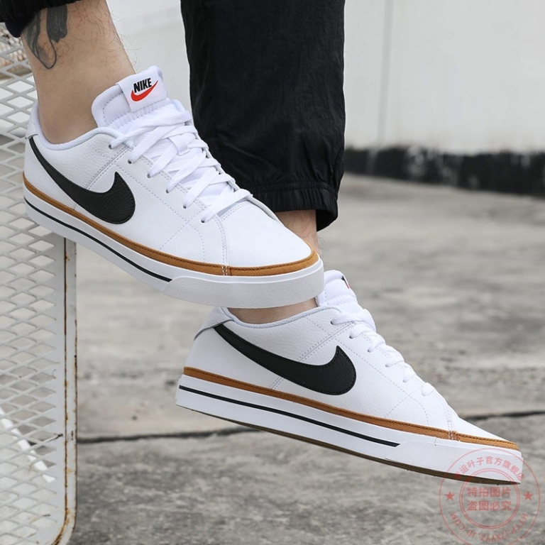 Nike Court Legacy Leather White Desert Ochre Sneakerholic Vietnam