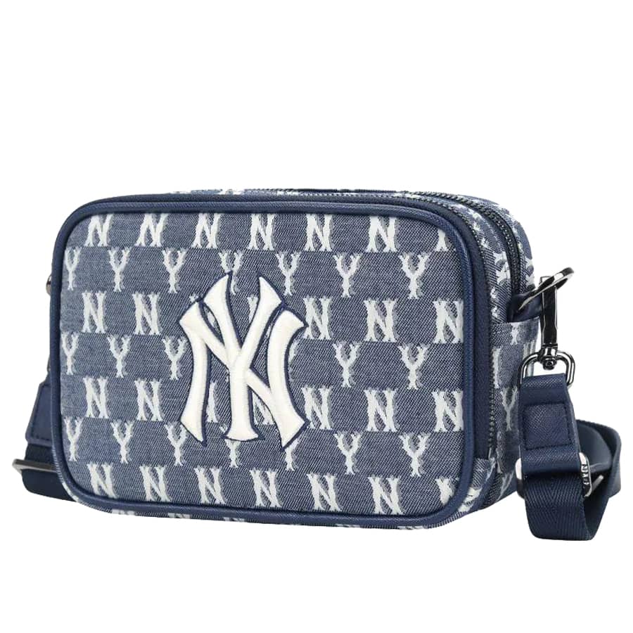 Túi MLB Monogram Jacquard Mini Cross Bag Newyork Yankees 32BGDM11150