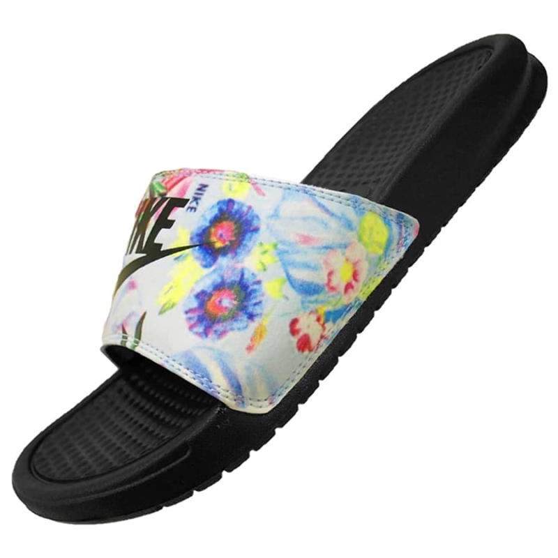 nike benassi floral