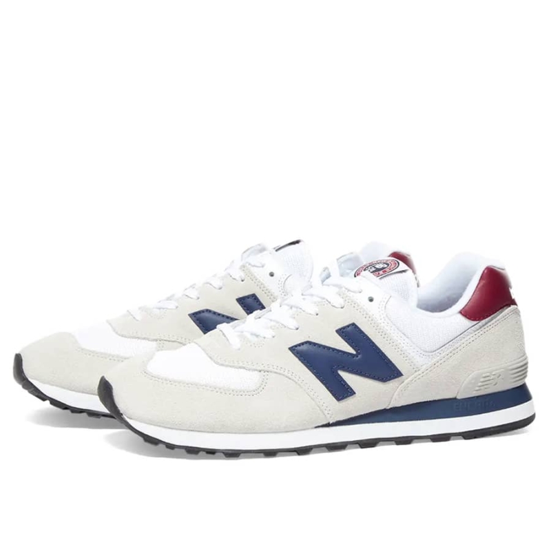 New Balance 574 White Natural Indigo 6245