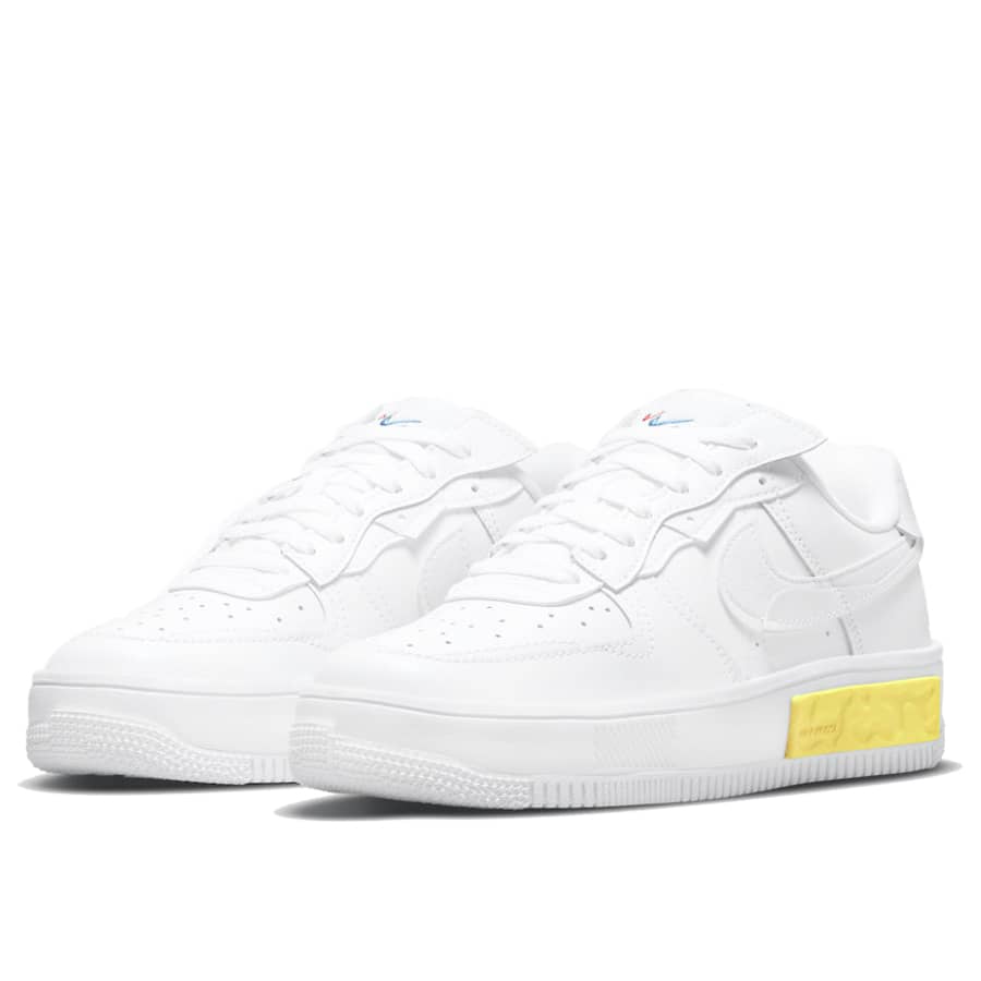 Nike Air Force 1 Fontanka - White Opti Yellow