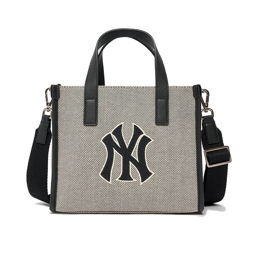 Túi MLB Basic Big-Logo Canvas Small Tote Bag - NY Black