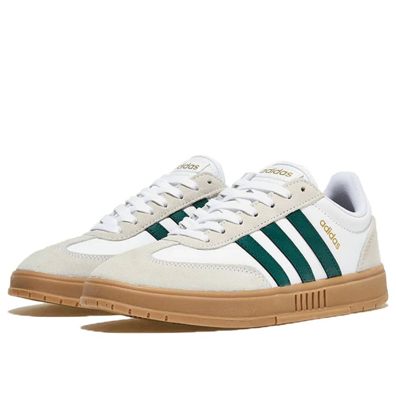 adidas Gradas - White Green Gum