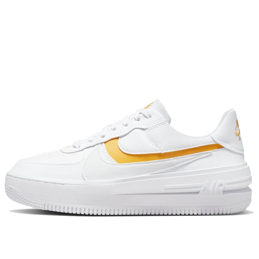 Nike Air Force 1 Plt.Af.Orm - White Yellow Ochre