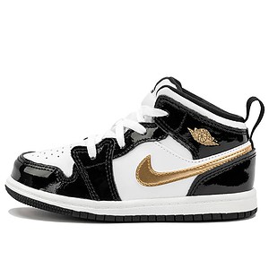 air-jordan-1-mid-patent-black-gold-td-toddler-bq6933-007-sneakerholic