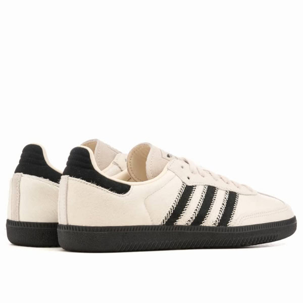 adidas Samba OG - Wonder White Black Pony - Hình ảnh 4