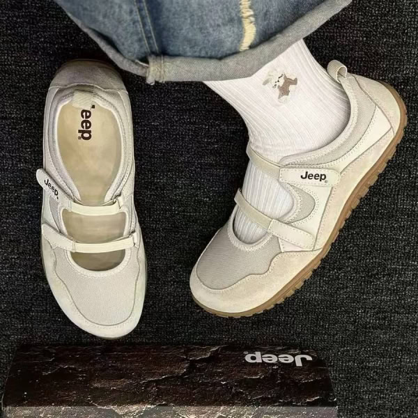 Jeep Mary Jane Sandals - Cream Light - Hình ảnh 3