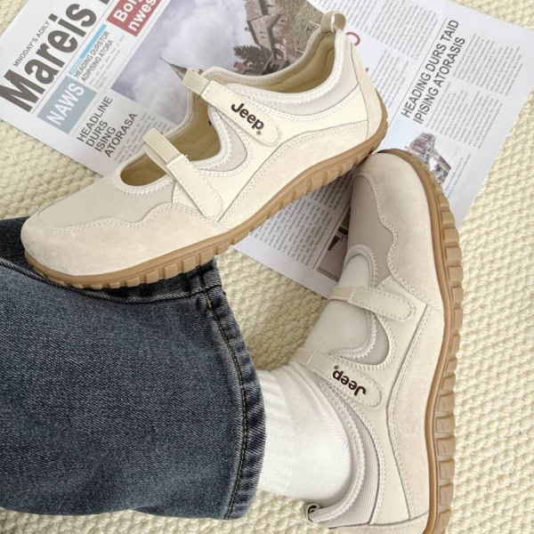 Jeep Mary Jane Sandals - Cream Light - Hình ảnh 2