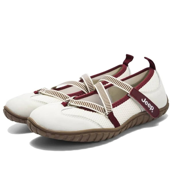 Jeep Mary Jane Sandals - Beige Red - Hình ảnh 4