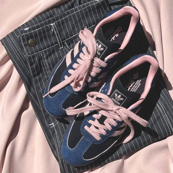 adidas Samba OG - Black Wonder Mauve Indigo - Hình ảnh 5