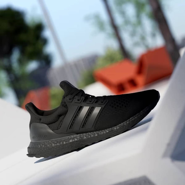 adidas Ultraboost 1.0 DNA - Triple Black - Hình ảnh 3