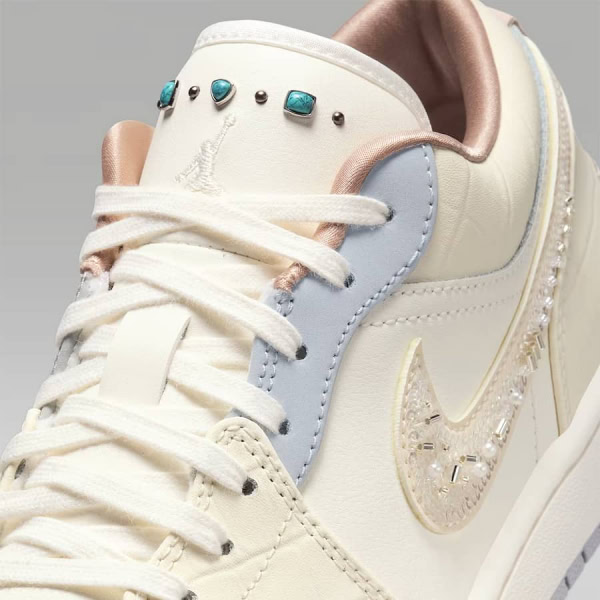 Air Jordan 1 Low - Sail Soft Pearl - Hình ảnh 4