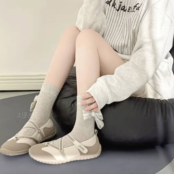 Jeep Mary Jane Sandals - Beige - Hình ảnh 5
