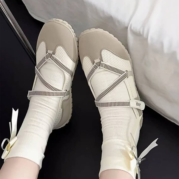 Jeep Mary Jane Sandals - Beige - Hình ảnh 6