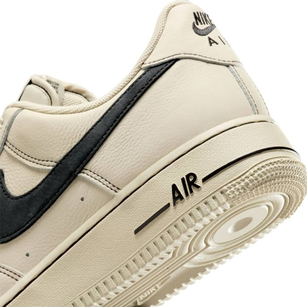 Nike Air Force 1 - Light Khaki Black - Hình ảnh 3