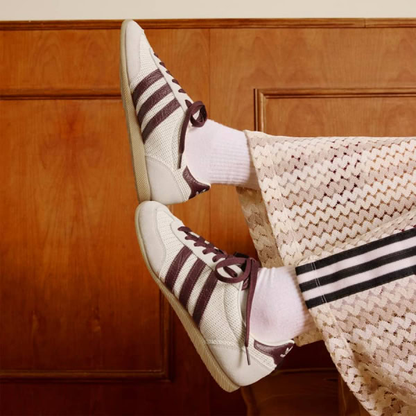 adidas Japan - Cream White Maroon - Hình ảnh 5