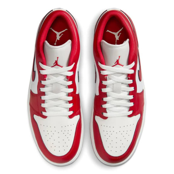 Air Jordan 1 Low - White Red - Hình ảnh 7