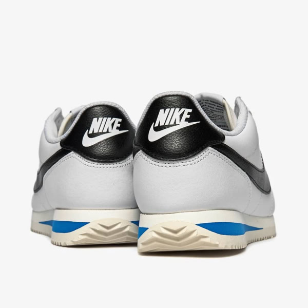 Nike Cortez - White Black Light Photo Blue - Hình ảnh 7