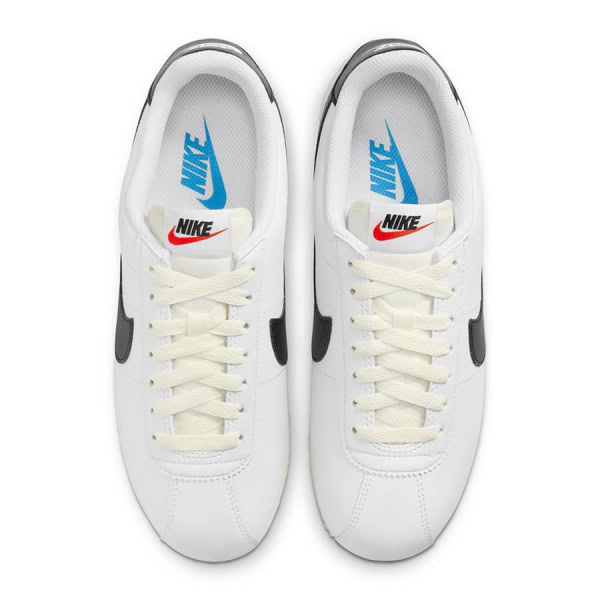 Nike Cortez - White Black Light Photo Blue - Hình ảnh 6