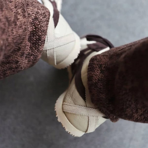 Onitsuka Tiger Mexico 66 -  Beige Chocolate Brown - Hình ảnh 5